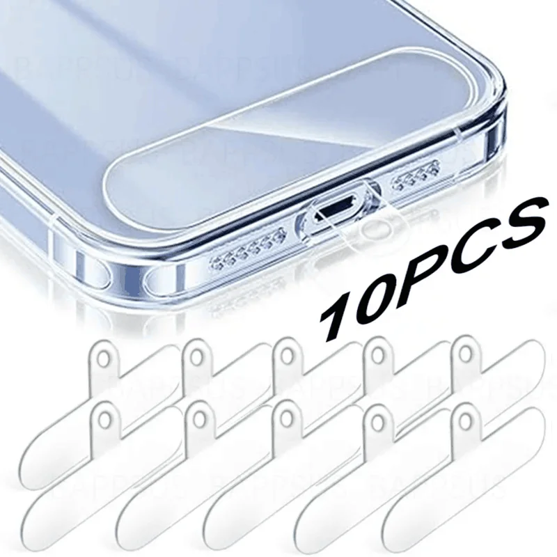 

1/3/5 шт. прозрачный ремешок для мобильного телефона с защитой от потери, прокладка для карт, универсальный съемный подвесной шнур для телефона, ремешок, накладка на привязку