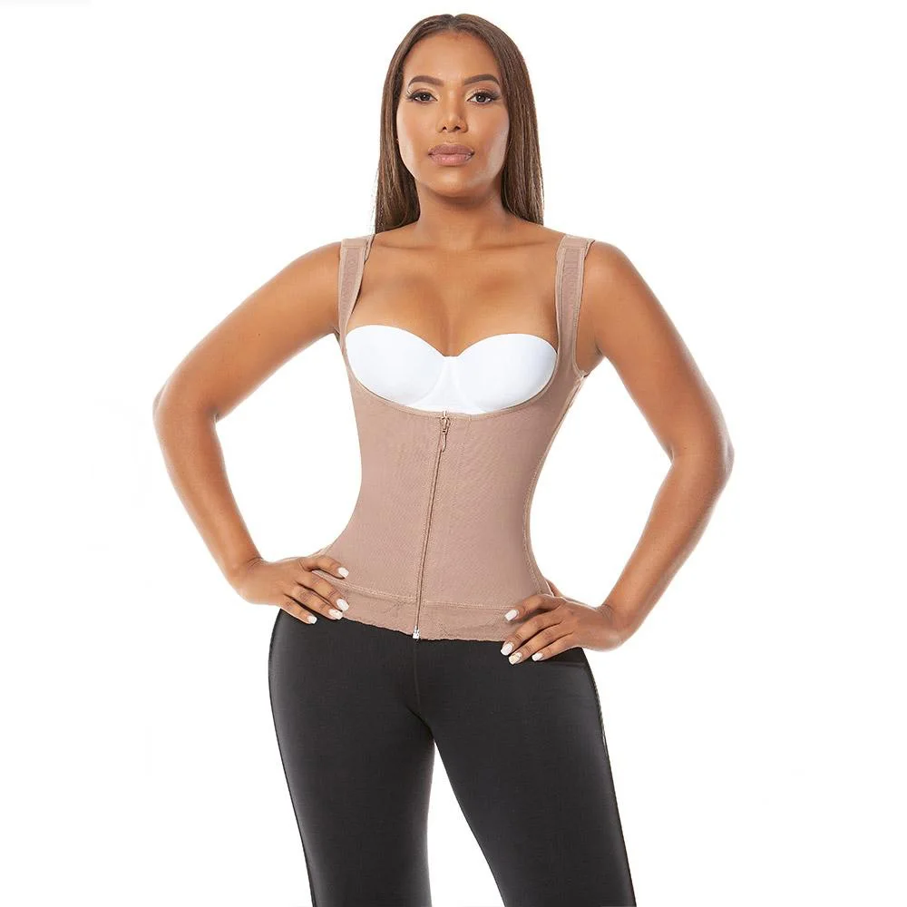 Fajas Waist Trainer Open Chest Sleeveless Waistband Slimming body Abdominal tightening Shapewear Flat Belly Body Shaper