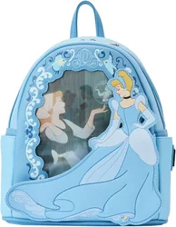 Beauty and The Beast Belle Lenticular Mini Backpack Villains Evil Queen Apple Womens Double Strap Shoulder Bag Purse