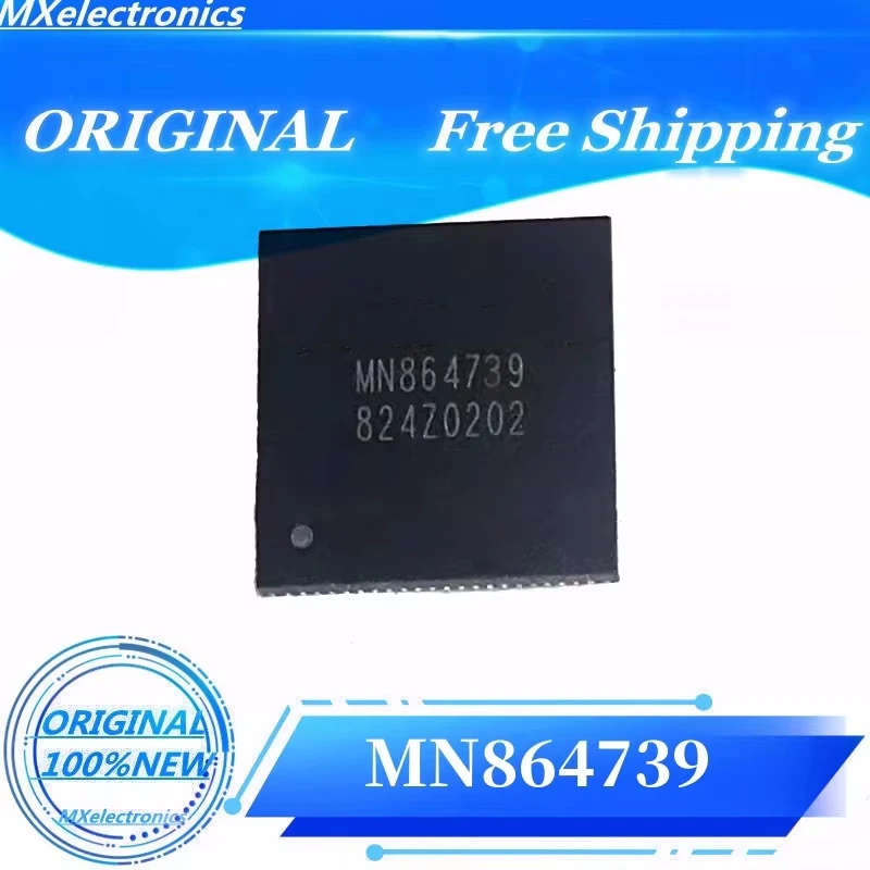 

Бесплатная доставка, 2 шт./лот, компонент чипсета HDMI IC MN864739 для передатчика HDMI PS5 и ремонта домашней техники, гарантия качества.