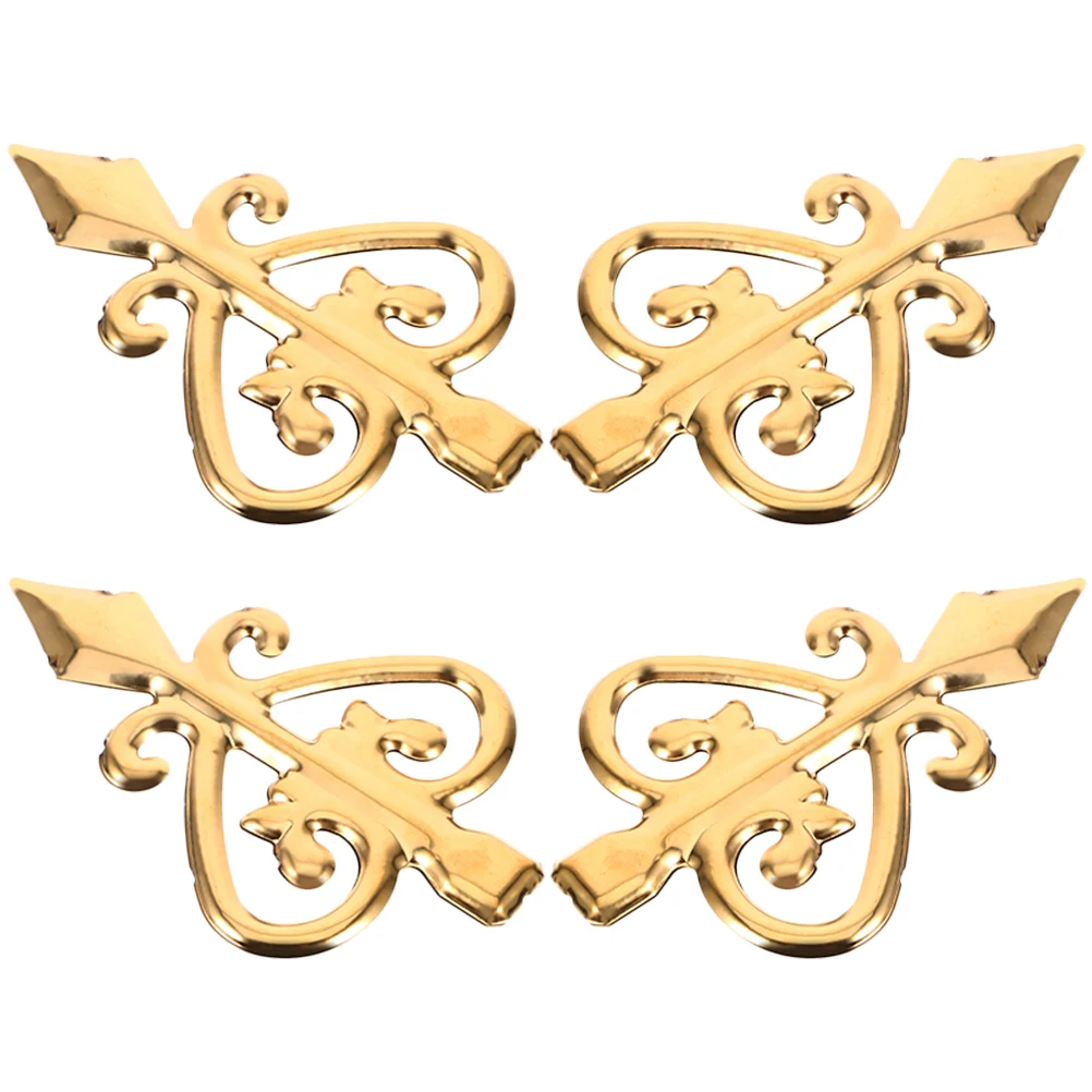

4pcs Fence Finials Aluminum Alloy Decorative Tops for Garden Outdoor Fencing Posts Anti Rust Sturdy Gate