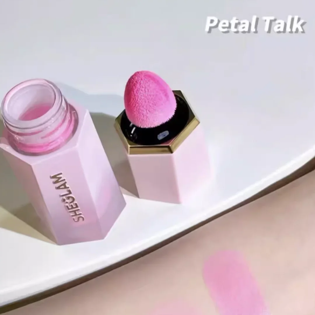 1 pz she glam make up Pennello liquido Fard Viso Nutriente Fard Gel Crema Multiuso Lip Gloss Trucco Blush