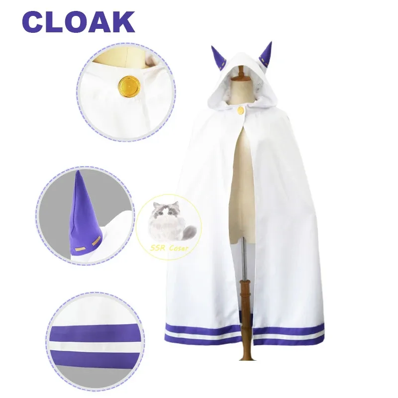 アニメ エミリア Re:ゼロから始める異世界生活 コスプレ衣装 女性ドレス ヘッドドレスウィッグ付き ハロウィンパーティー用;6'x、9;y'