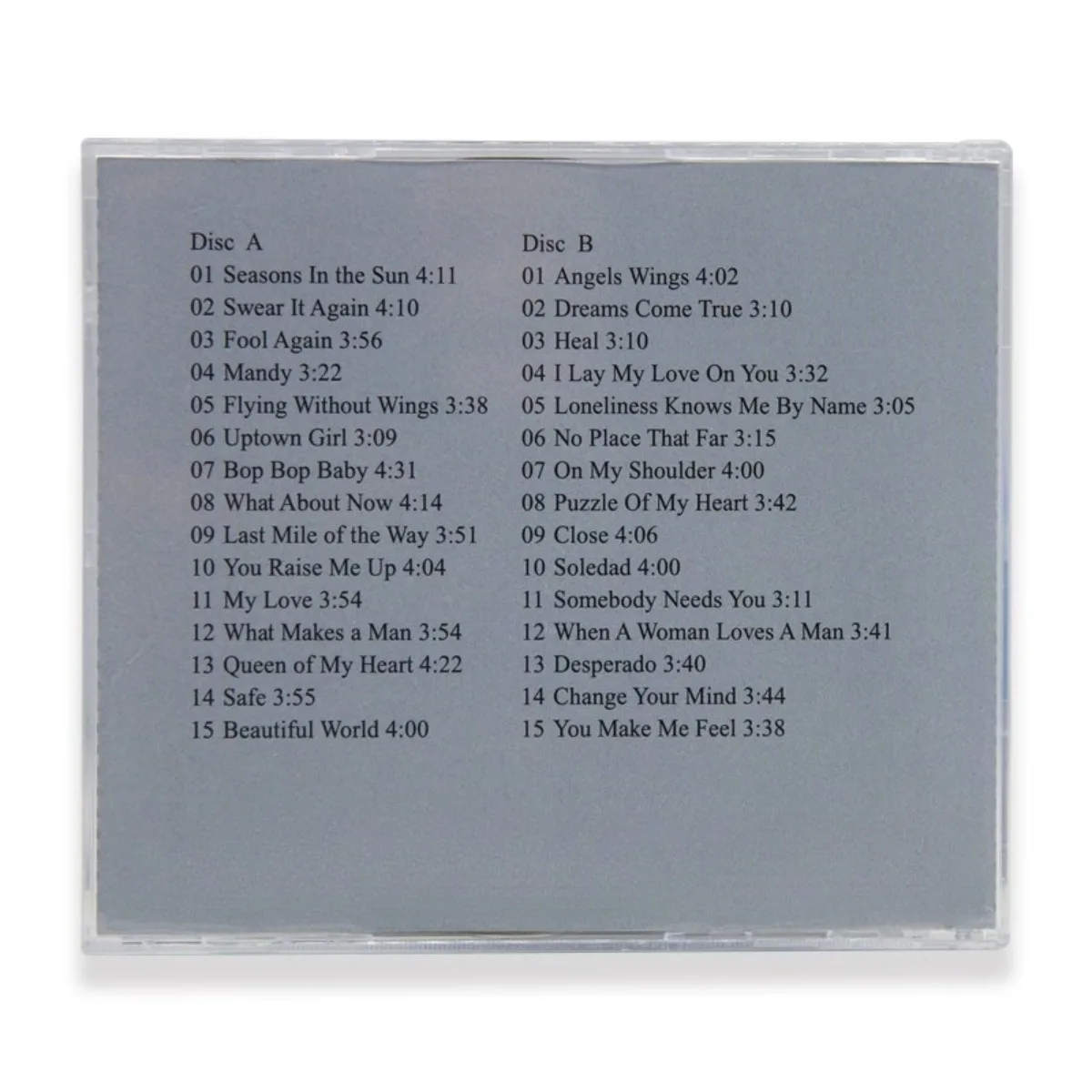 ألبوم Westlife 2CD مع كتاب الأغاني - سجلات موسيقى البوب الأوروبية والأمريكية لمحبي المجموعة #4