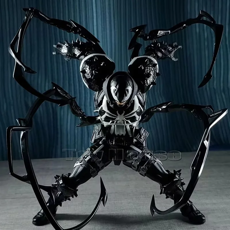 

In Stock Ct Toys Venom Action Figure Kaiyodo Figurine Marvel Movable Collection Eugene Thompson Ko Model Decorate Toys Kids Gift