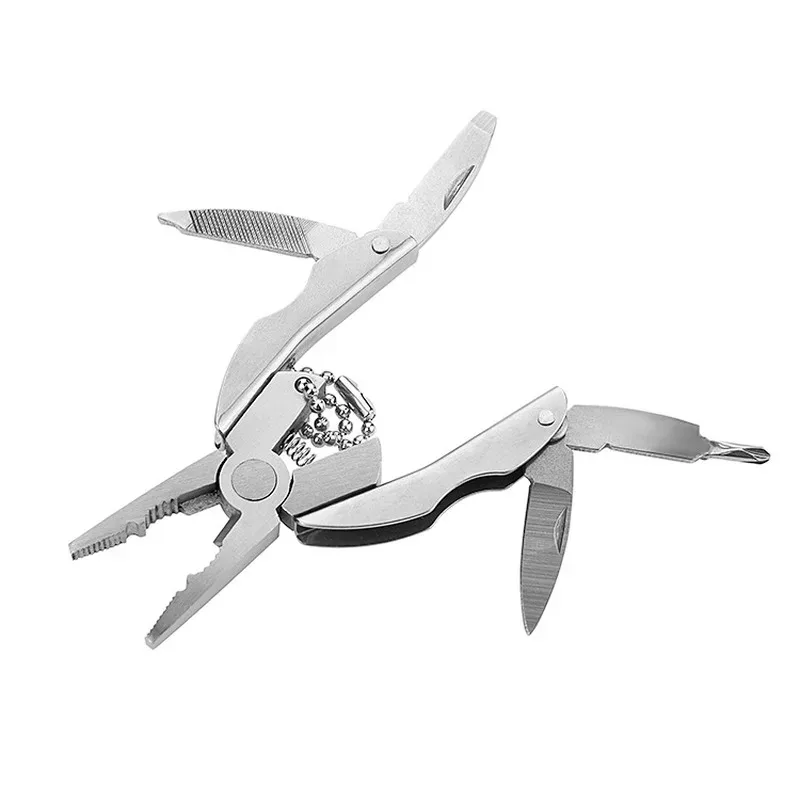 Stainless Steel Outdoor Portable Multitool Pliers Knife Keychain Screwdriver Multi Tools Mini Pliers Herramientas Multi Tool