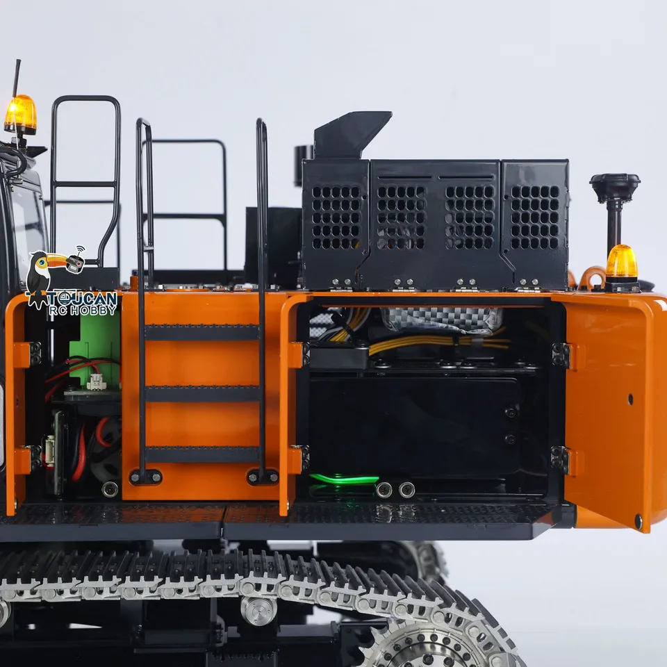 オリジンEX New 1/14 LESU 490 Aoue ZX490 Hydraulic RC Excavator Metal RC