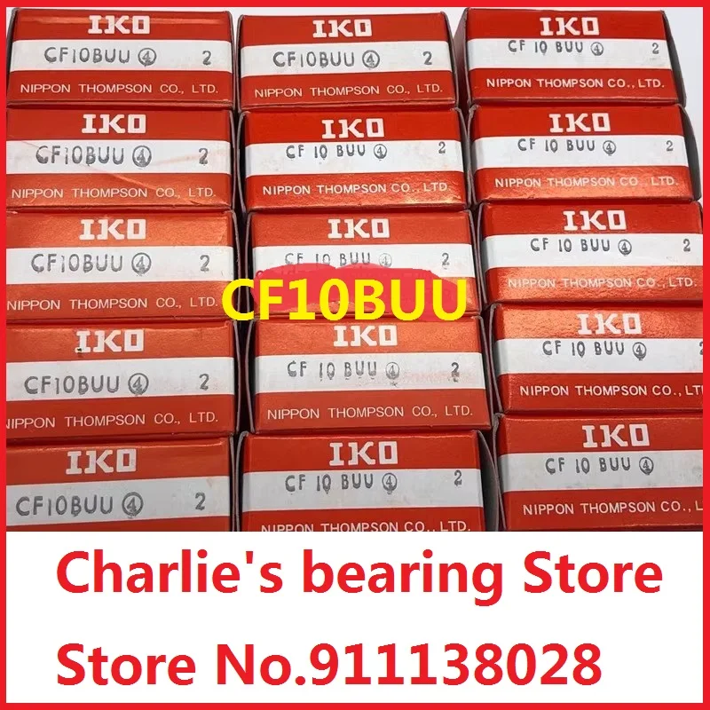 Imagem -06 - Original Cam Seguidor Needle Roller Bearing Importados de Jappan Iko 100 Brand Novidades Genuíno Cf10buu 10 Pcs