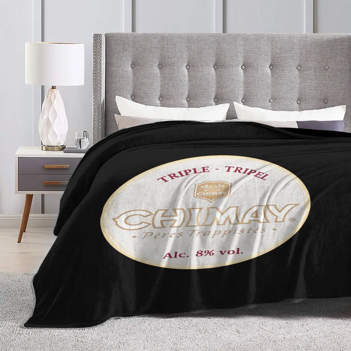 Chimay Blanket Fleece Sofa Throw Blanket Lightweight for Couch Bedding Travel Throws Bedspread Quilt - view 2