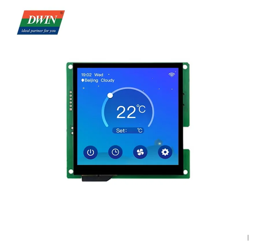 2026 DWIN 4 Inch 480*480 Square TFT LCD Display Touch Panel Smart UART Serial TFT Module HMI LCD Display Small Tft Display