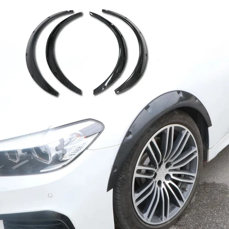 وصلة مضيئة لأقواس العجلات، حاجب عجلة سوداء لامعة عالمية #1