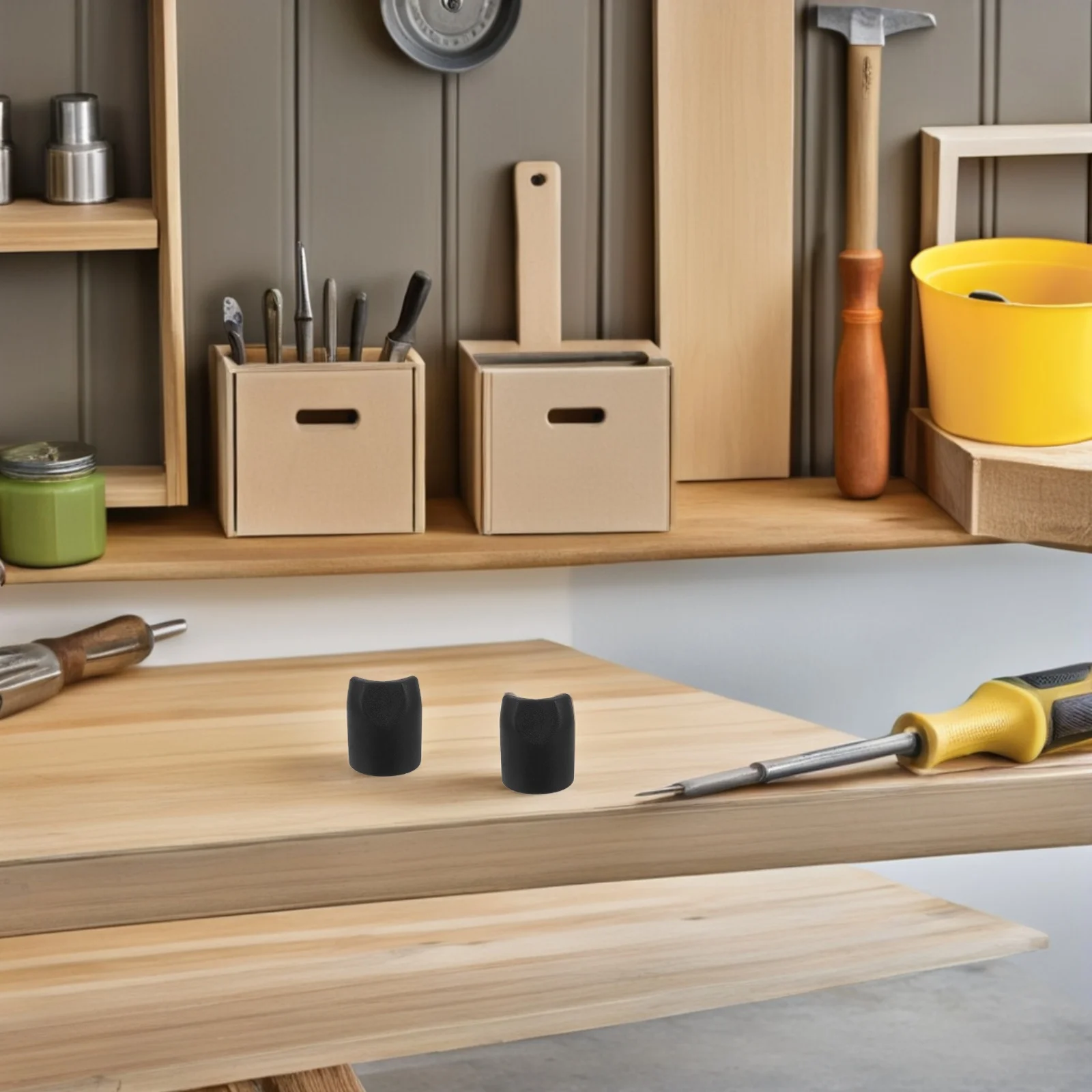 

50Pcs Folding Chair Leg Caps V Shape Stabilizer Heavy Duty Plastic Non Slip Floor Protectors Replacement Tube Plugs End Covers