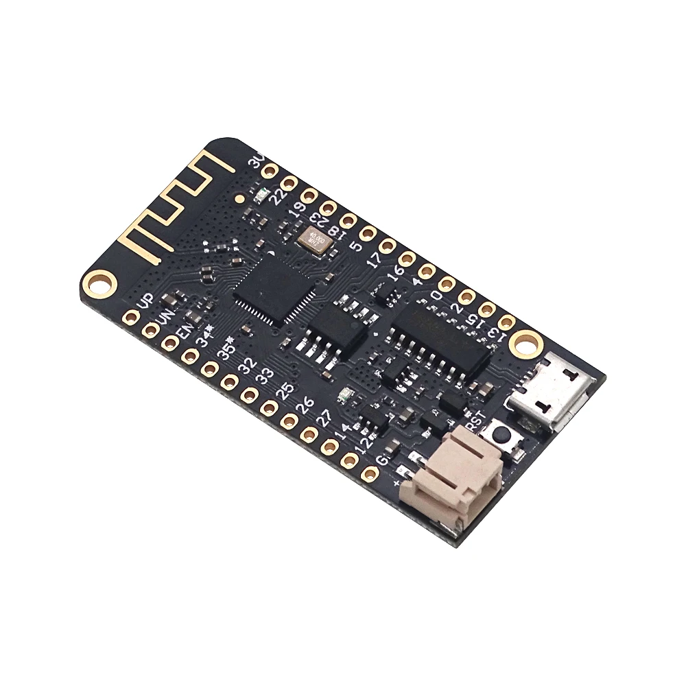 Wifi Bluetooth Development Board Antenna ESP32 ESP-32 REV1 CH340 CH340G MicroPython Micro USB Lithium Battery Interface