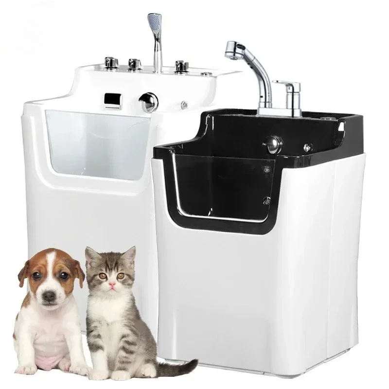 

Longermay Pet dog cat bath spa grooming station