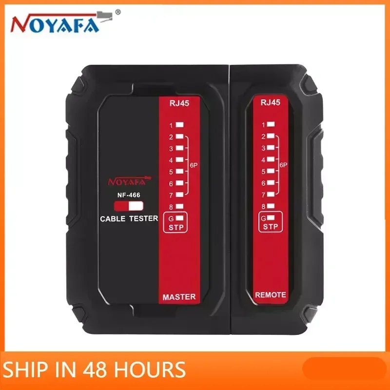 

NOYAFA NF-466 Network Cable Tester POE Wire Checker Launcher & Receiver