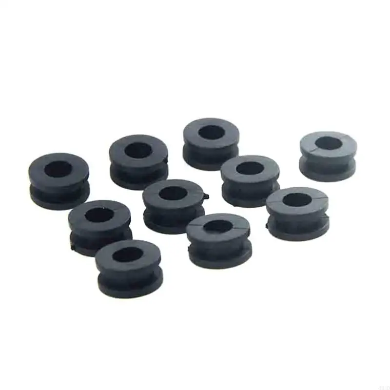 094d 10pcs Gummi -Grommet -Sortiment Gummi -Jugendliche für CBR 600RR 600 F4 F4I 250R 600F 125R