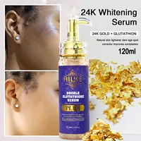 AILKE Lotion pour le corps éclaircissante au glutathion, hydratante, même le teint, améliore la peau foncée et noire, soutient le logo privé 3