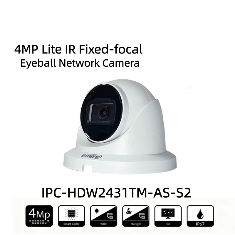 Dahua 4MP Starlight…