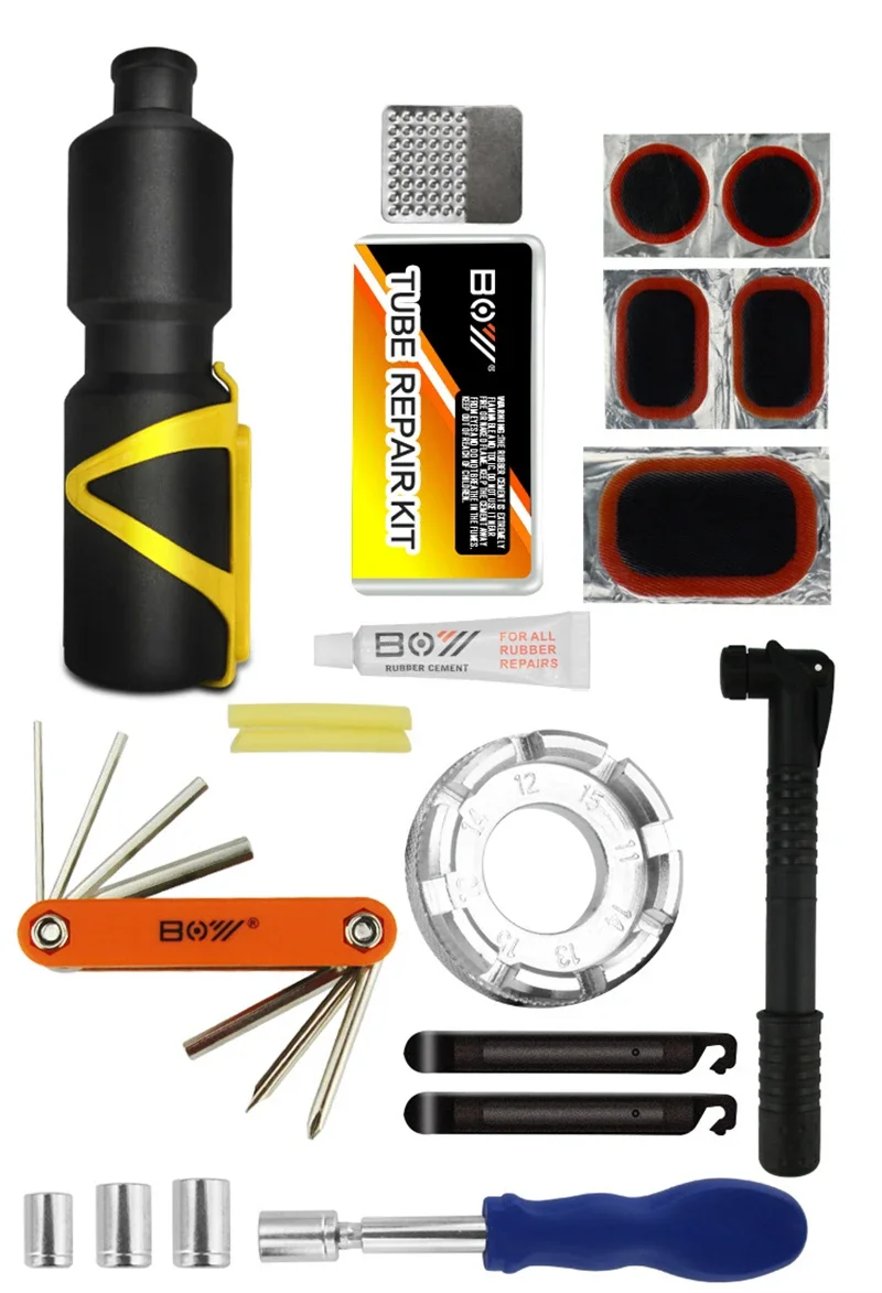 BOY 8010U Mountain Bike Multifunctional Tool Kit EIEIO Combination Suit Bicycle Repair Tools