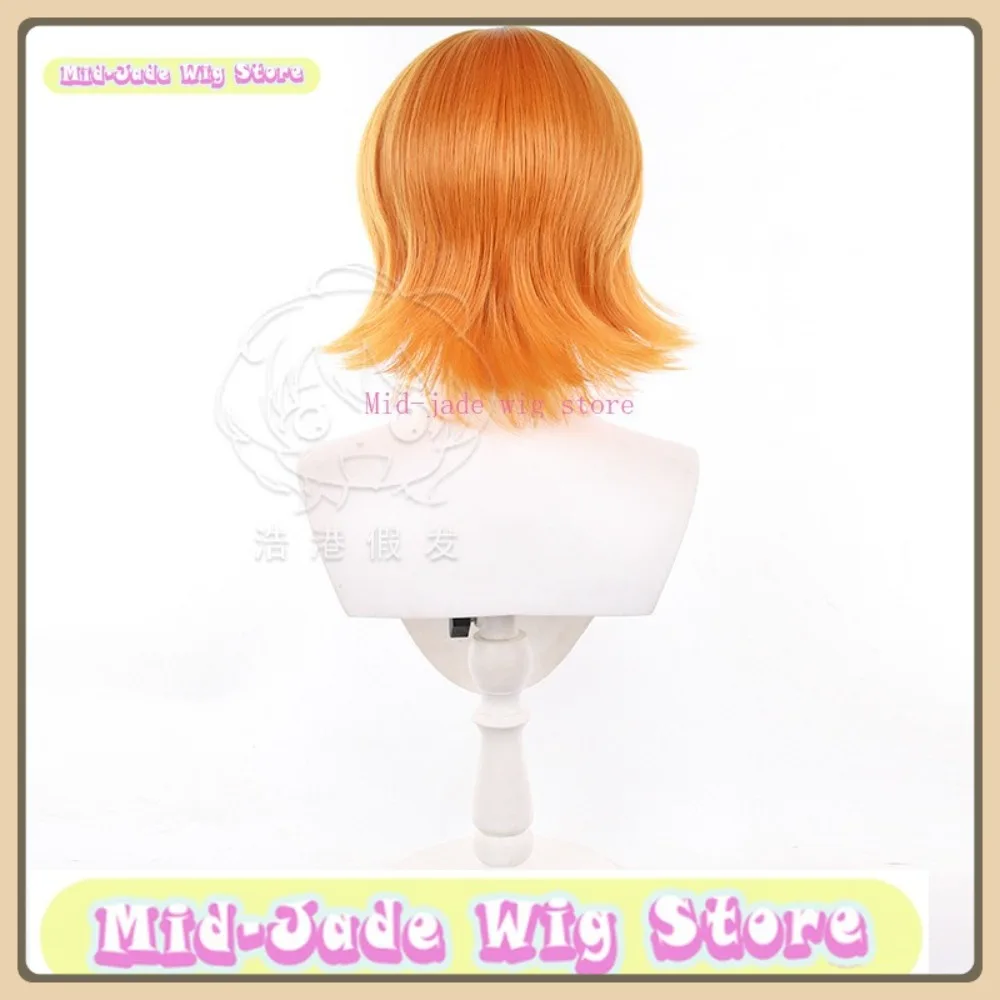 Parrucca Mid-jade Store Parrucca cosplay Nami Gioco anime Costume di ruolo Puntelli per costumi di Halloween Capelli sintetici