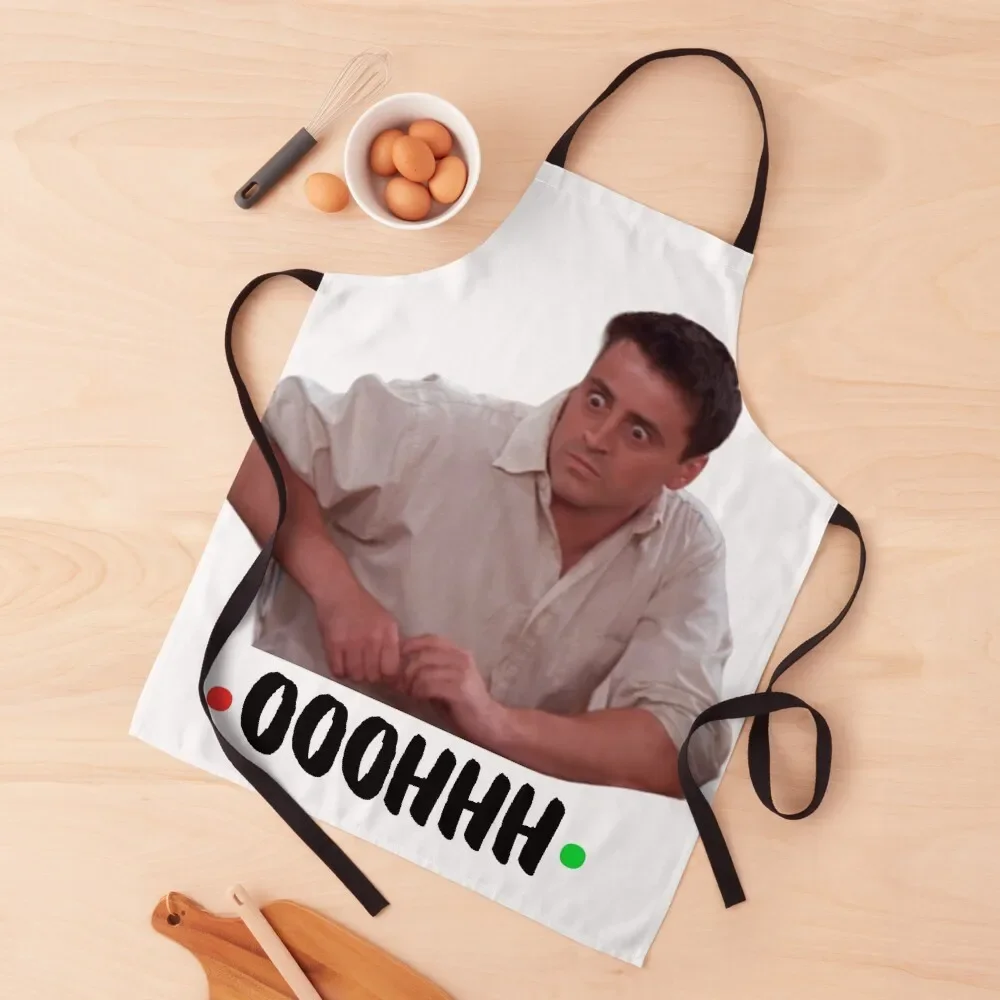 

Joey's late reaction Apron painting Chef Uniform Woman christmas decoration For Kitchen Apron