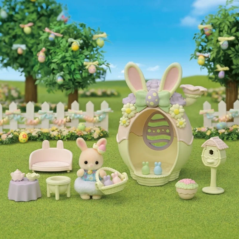 Hot New Jp Limited Edition Collection Forest Baby Family Easter Bunny margherita Rabbit Resurrection Egg Limited Set Cute Doll