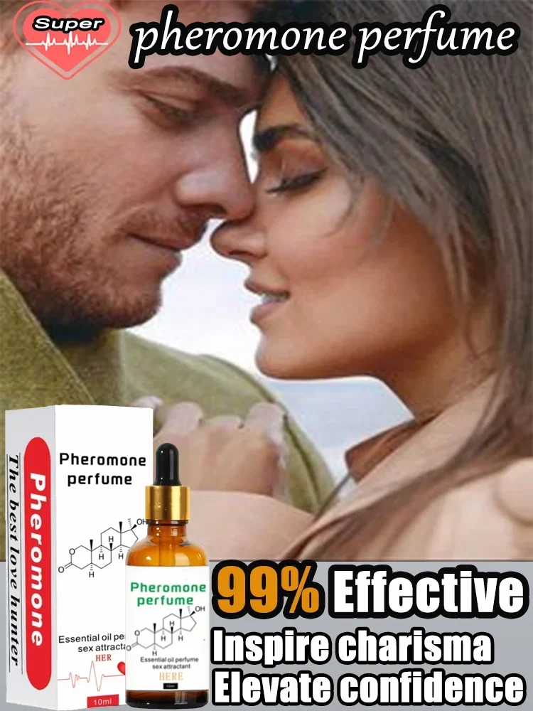 Enduring Fragrância Pheromone Perfume para Flirt Sexual, Romancing, Dating Lady, Glamour Roll-on Óleo Essencial