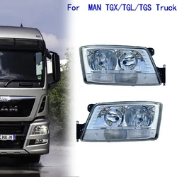 1 szt. 24V lampa czołowa instrukcja obsługi MAN TGX TGL TGS reflektor 81251016497 81251016496