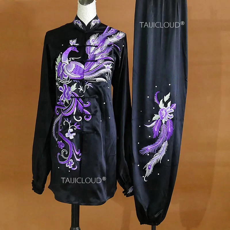 بدلة تايتشي كونغ فو الصيفية للجنسين | الأداء والمنافسة ارتداء النمط الصيني التقليدي فنون الدفاع عن النفس موحدة مخصصة جنون #6