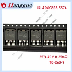 5-10pcs/Lot Original IRL40SC228 557A 40V L40SC228 Patch TO-263-7 N channel 40V 557A Field effect MOS tube 40SC228 40V IC