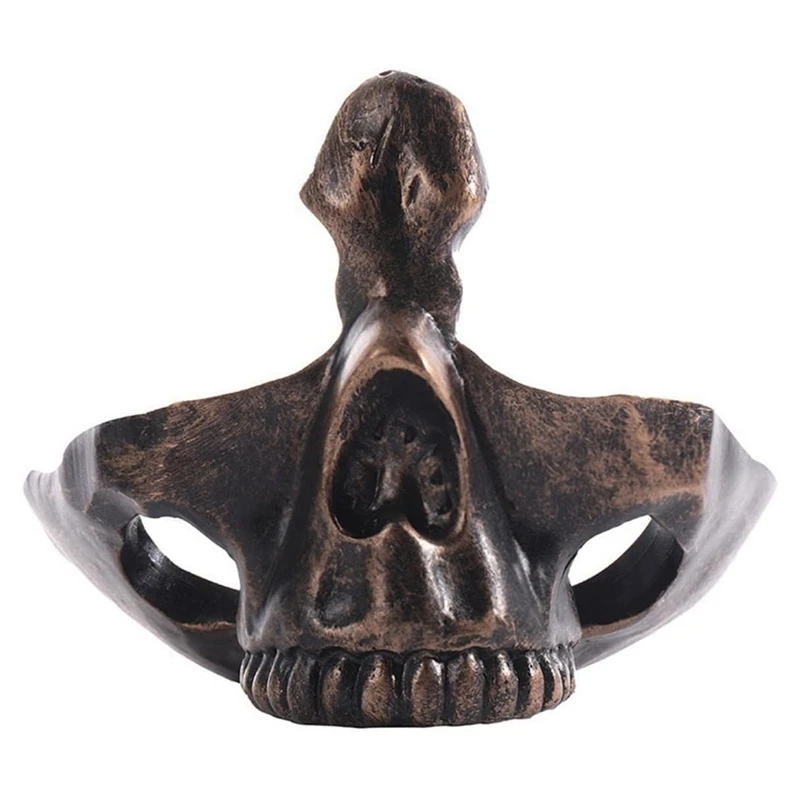 กรอบแว่นตา Skull กรอบแว่นตาแว่นตากันแดดแว่นตาขาตั้ง Key ผู้ถือประติมากรรมเรซิ่น