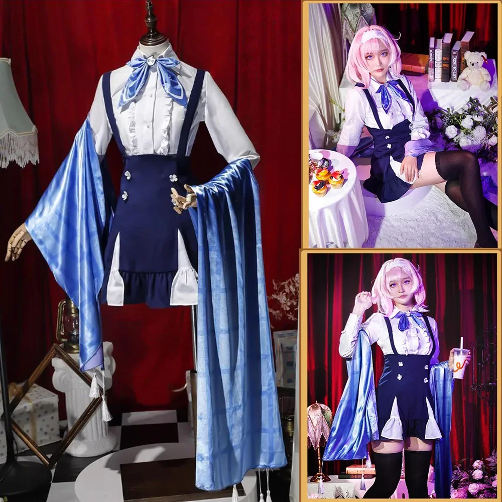 

Honkai Impact 3rd Elysia Women Cosplay Costume Cos Game Anime Party Uniform Hallowen Play Role Clothes Clothing