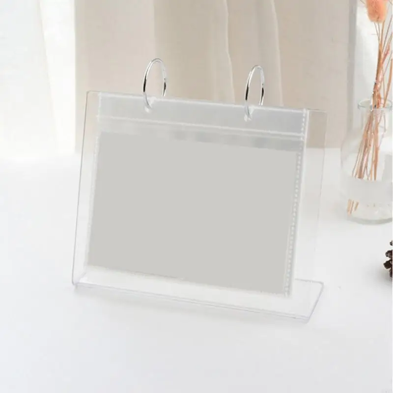 Q5WA Tấm áp phích có giá đứng rõ ràng là người giữ dấu hiệu hiển thị acrylic