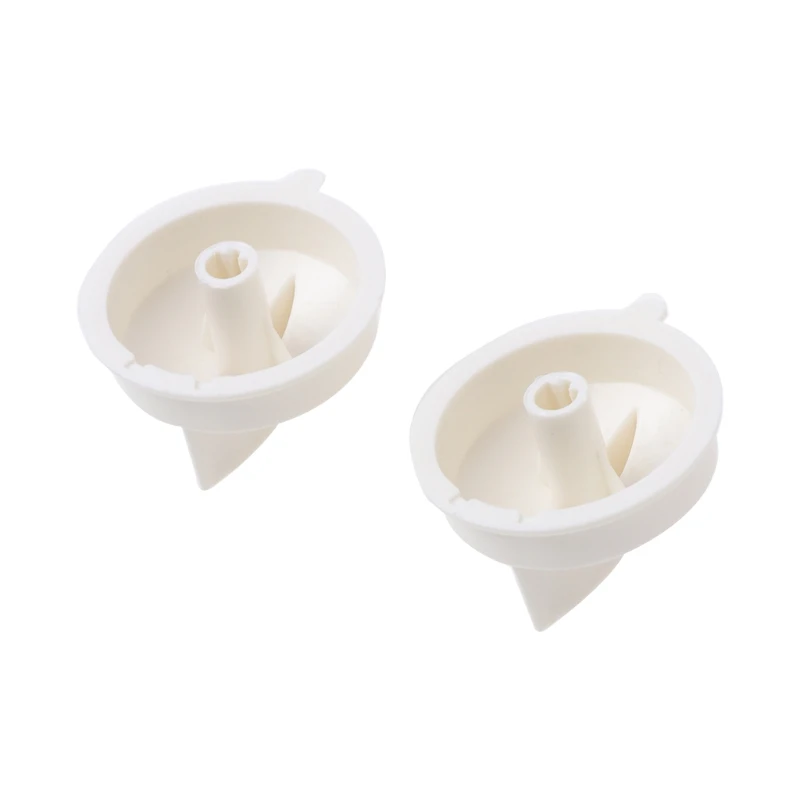 Bouton rotatif pour four à micro-ondes, 2 pièces, minuterie, interrupteur commande en plastique pour médias universels,