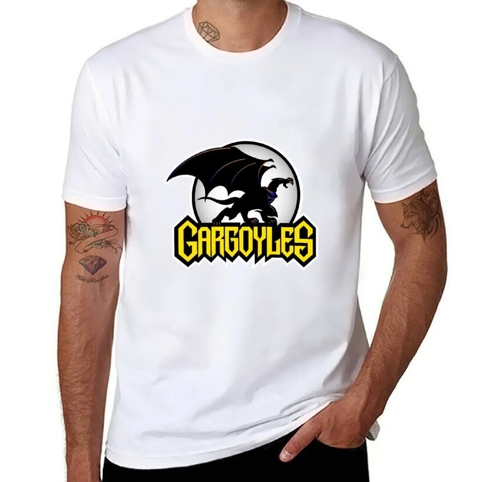 Gargoyle Goliath T-Shirt man t shirt luxury man t shirt summer T-Shirt
