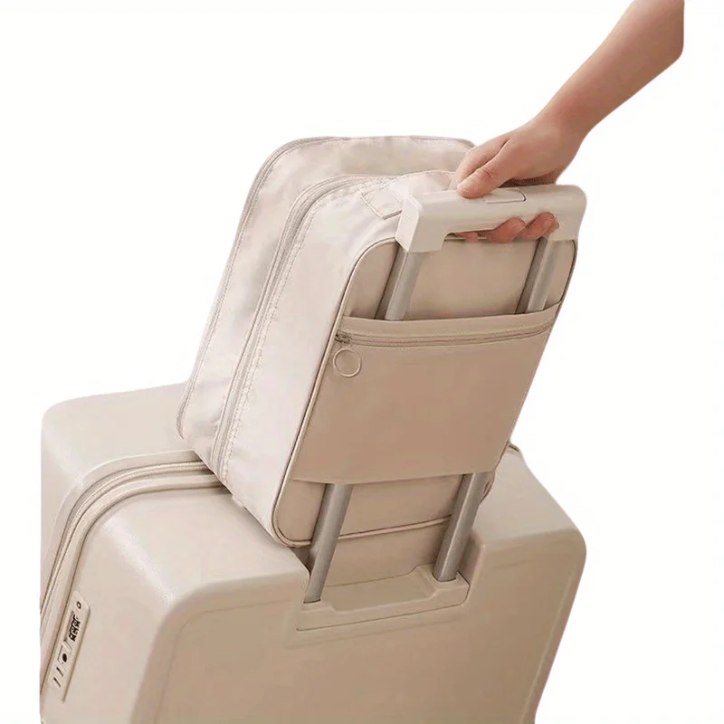 

Travel Shoe Storage Bag - Large Capacity, Multi-Functional, Machine Washable, Space-Saving Luggage