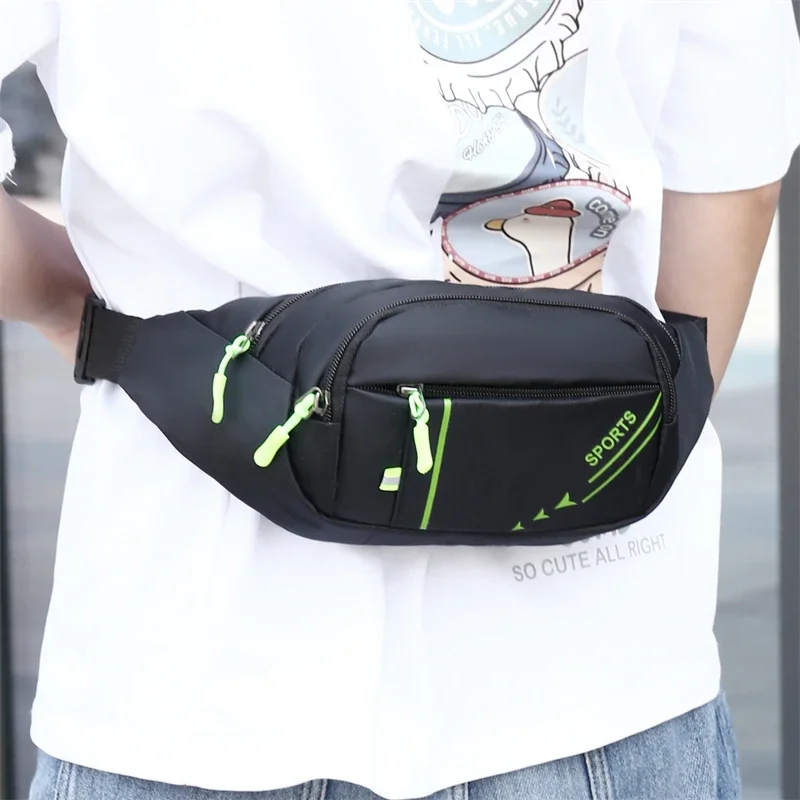 

Waterproof Anti-Theft Fanny Pack for Men – Slim Bum Bag with Secure Compartments for Phone Running & Travel