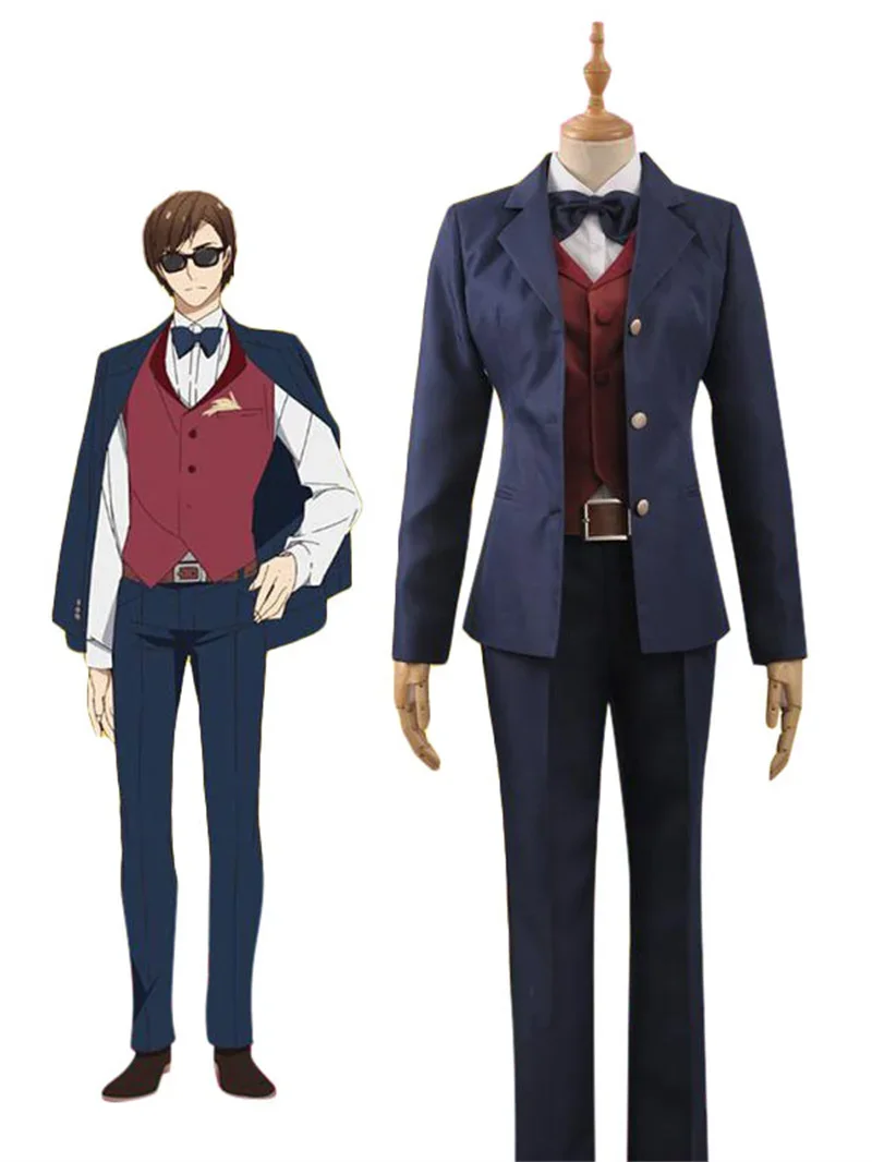 سترة أنيمي زومبي لاند ساغا كوتارو تاتسومي زومبي لاند الزي الرسمي بدلة الهالوين للرجال والكبار والأطفال #4