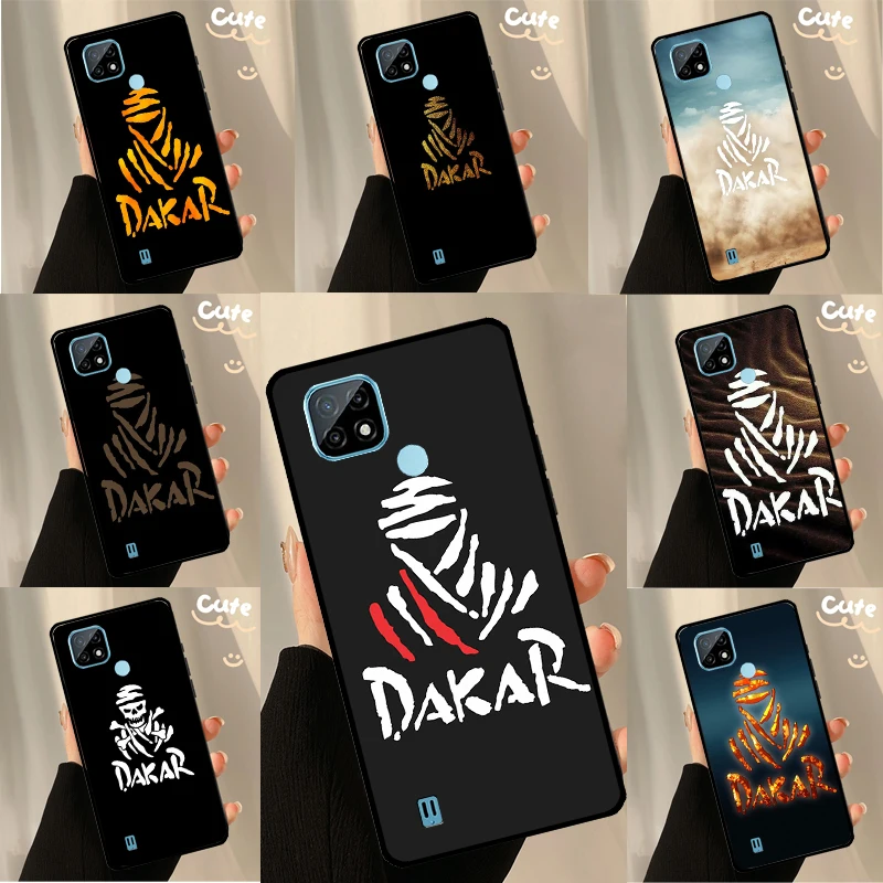 Rally Dakar Logo For Realme C55 C35 C33 C31 C30 C21Y GT Neo 5 3 2T 10 Pro Plus Oneplus 11 Nord CE 3 Lite Case