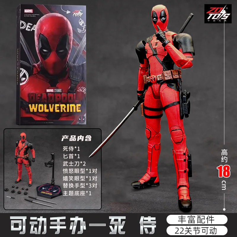 Original 2024 Deadpool & Wolverine Action Figures Movie Version ZD Toy Series Collections Adult Action Figures Garage Kit Gift view 6