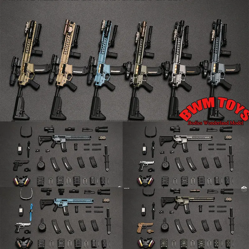 

In Stock EASY&SIMPLE ES 06043 1/6 Scale Mini Static PMC Gun Equipment Accessories For 12Inch Soldier Action Figure Doll