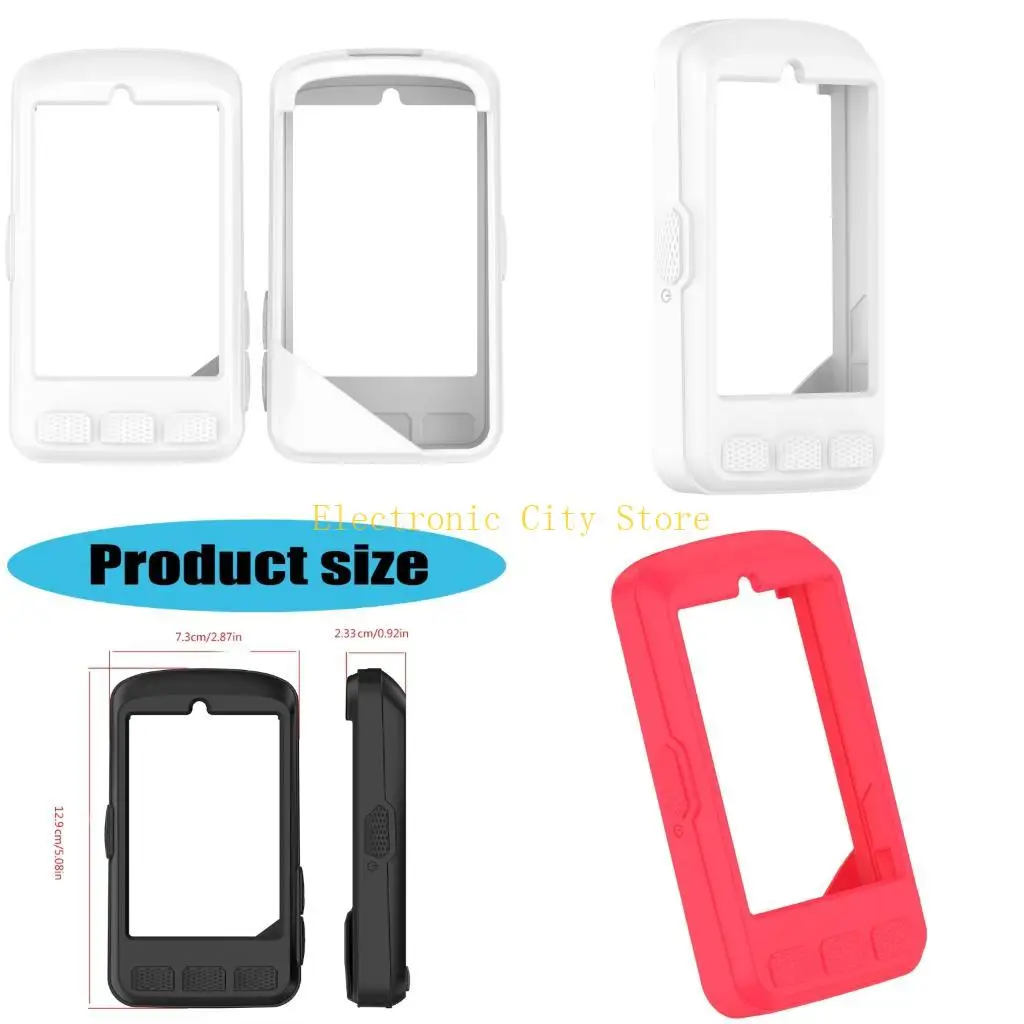 

Shockpereprotefact Silicone Case для Elemnt Cycling Devices Hu8d