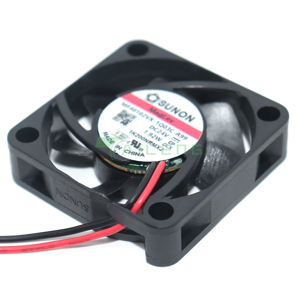 

for 3D Printer 24V 40mm Fan MF40102VX-1Q03C-A99 for Sunon Magnetic Bearing 4010 Cooling for Extruder Hotend BLV Mgn Cube Ender