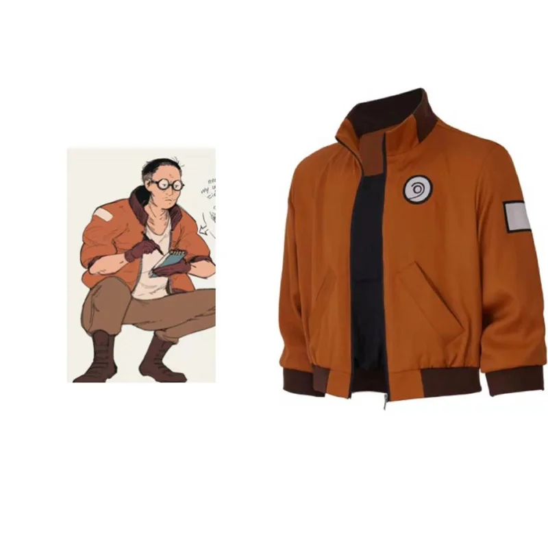 Disco Elysium Kim Kitsuragi Jacket Cosplay Costume Coat adulto Halloween Christmas Carnival Party gioco di ruolo Suit