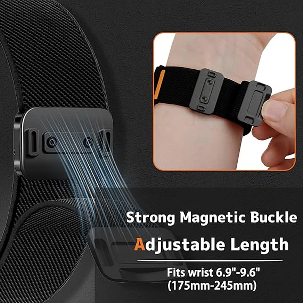 الفرقة المغناطيسية ل Garmin Fenix 8 7 Pro 7S 6X 6 5X 5Plus Venu 3 47 مللي متر 41 مللي متر النايلون سوار ساعة كوريا Forerunner حزام 22 مللي متر 26 مللي متر #5