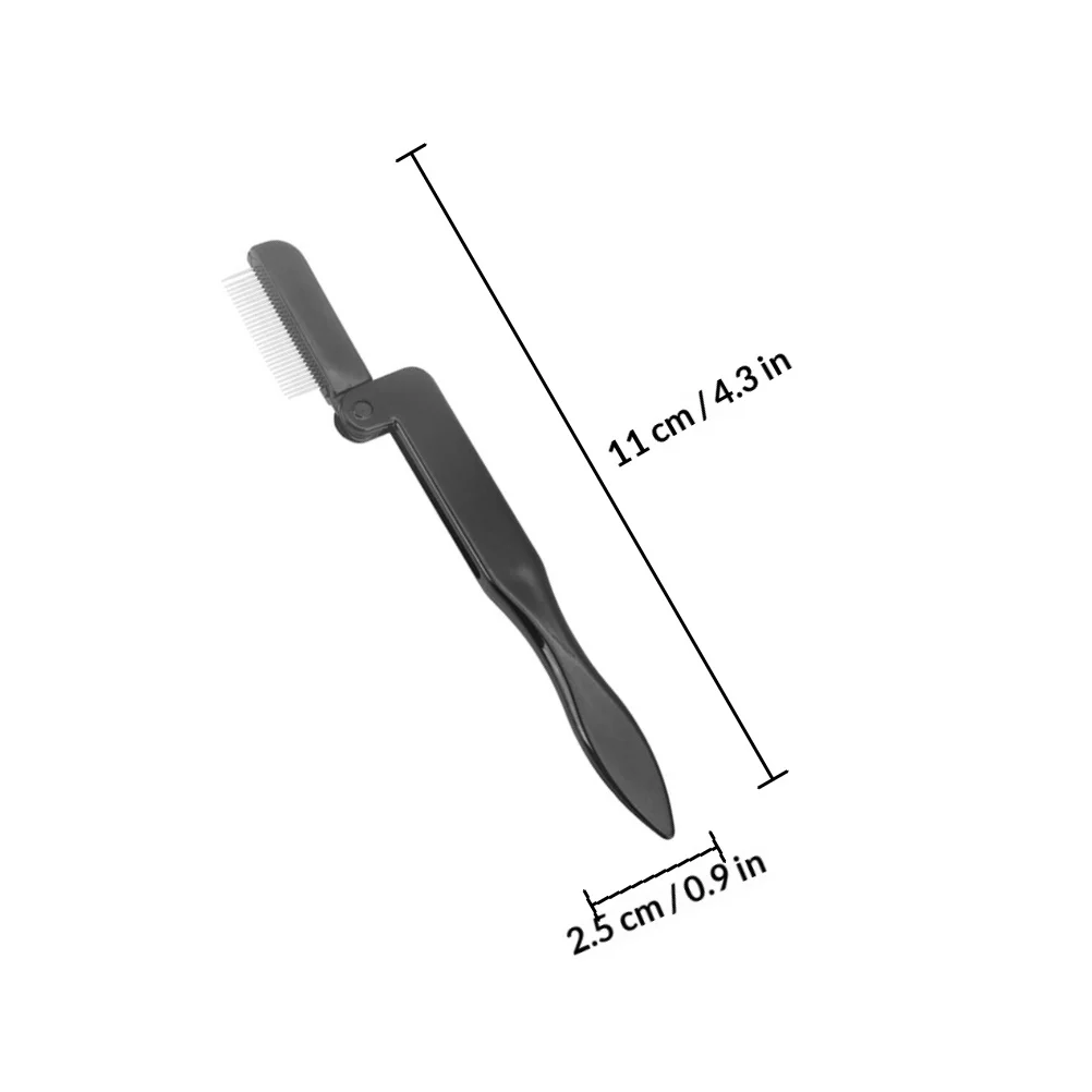 4 stuks wenkbrauwverzorgingskam creatief ontwerp make-up wenkbrauwborstel voor vrouwen cadeau wenkbrauwverzorgingshulpmiddel wenkbrauwkam