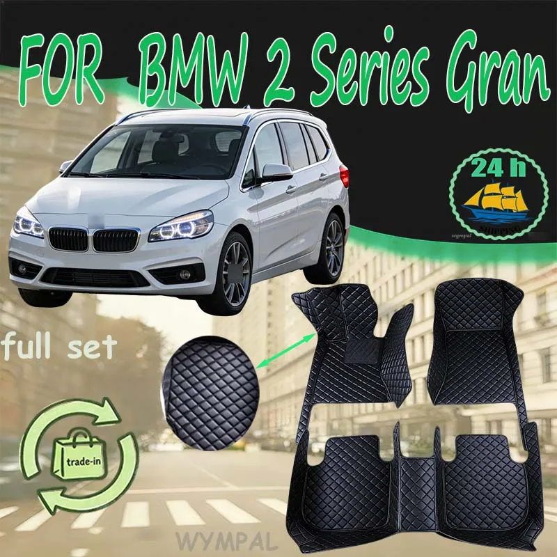 

Автомобильные коврики LUXURY для BMW 2 серии Gran Tourer, 7 мест 216i 218i 220i 225i 225xe 216d 218d 220d 2014-2020