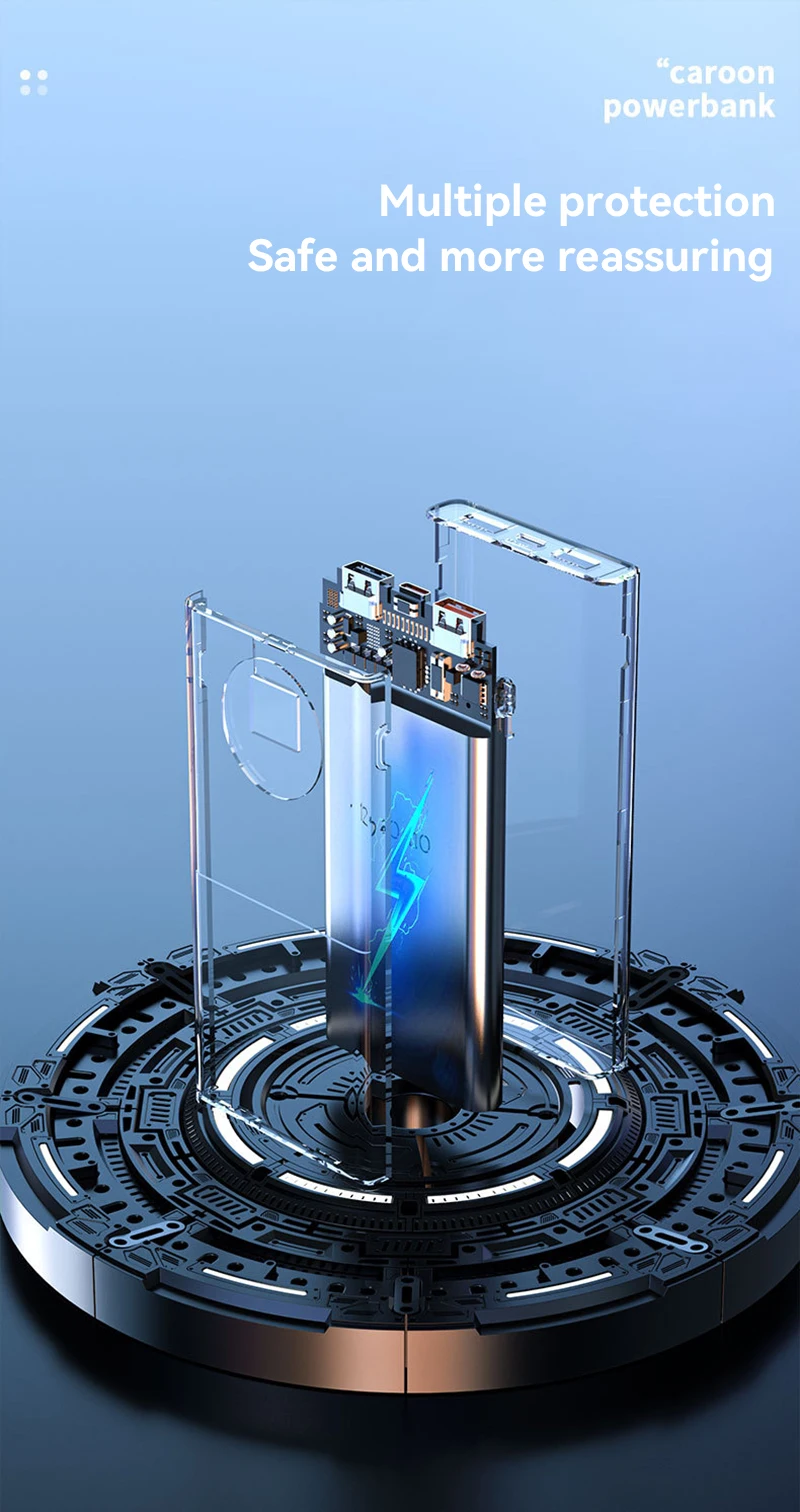 

500000 мАч Power Bank высокой емкости 120 Вт Powerbank с быстрой зарядкой Портативное зарядное устройство для iPhone Samsung Huawei 2026 НОВЫЙ