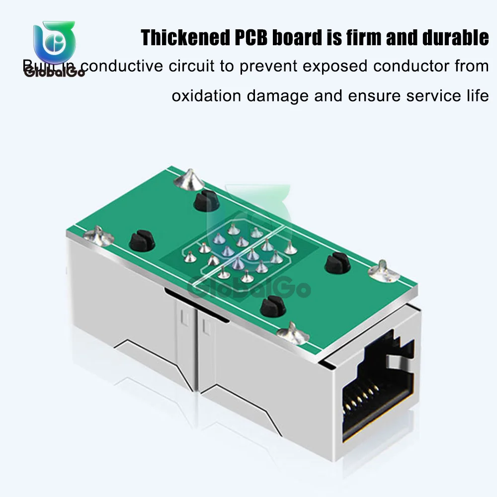 RJ45 Connector Network Ethernet Extender Extension Converter Adapter Gigabit Interface Female to Female Network Connector