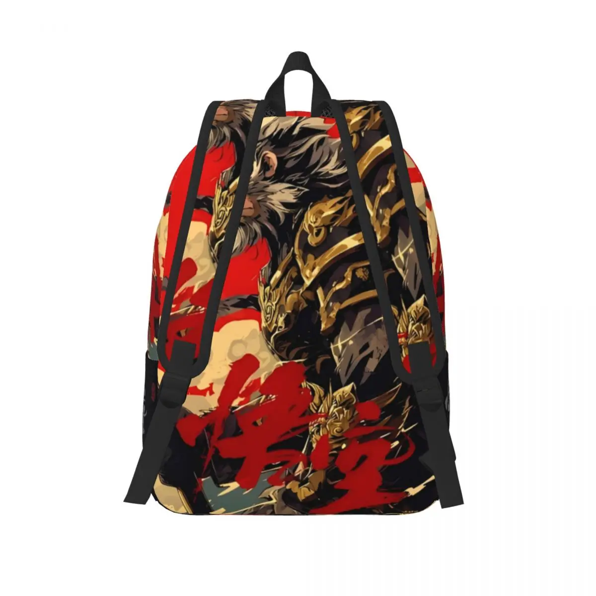 Mochila Black Myth Wukong Monkey King para hombre y mujer, bolso de hombro para ordenador portátil chino, bolsa de negocios para escuela secundaria, juego de día